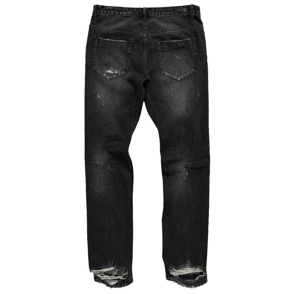 Jeans e pantaloni in cotone nero