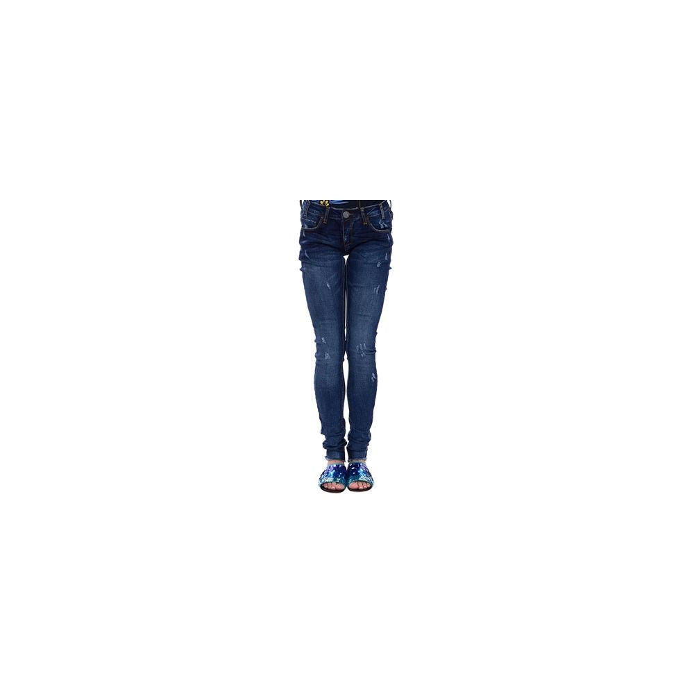 Jeans e pantaloni in cotone blu