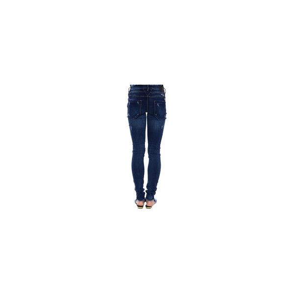 Jeans e pantaloni in cotone blu