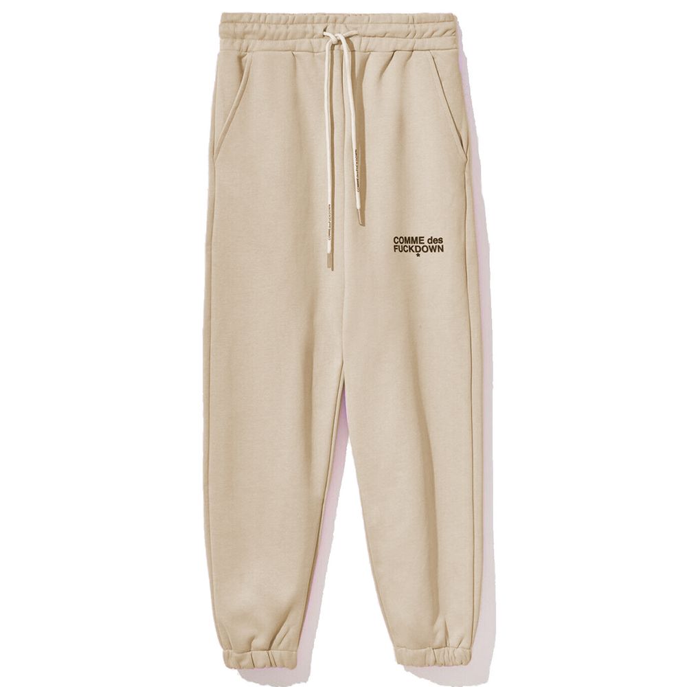 Jeans e pantaloni in cotone beige