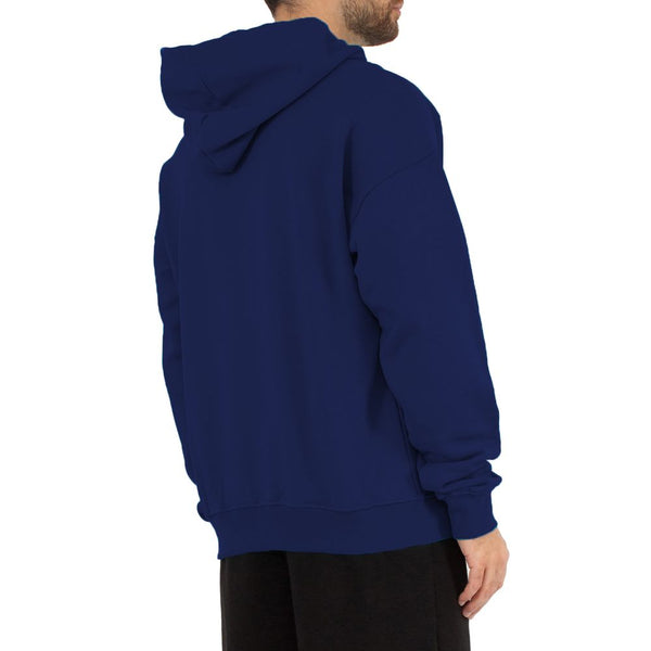 Maglione di cotone blu