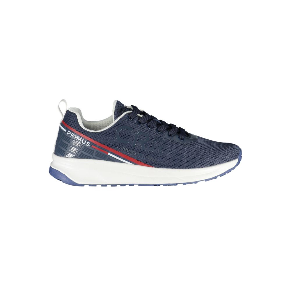 Sneaker uomo in polietilene blu