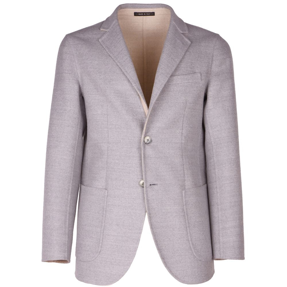 Blazer Vergine in lana grigia