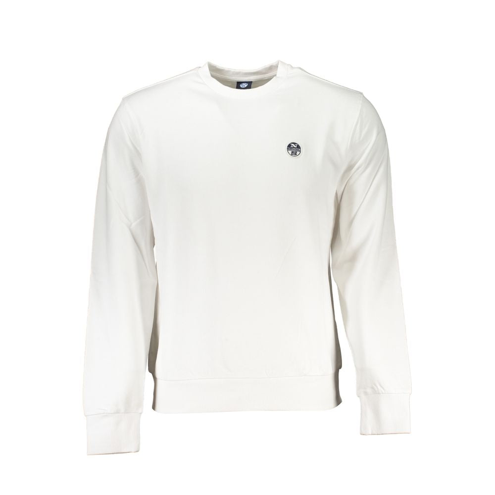 Maglione in cotone bianco