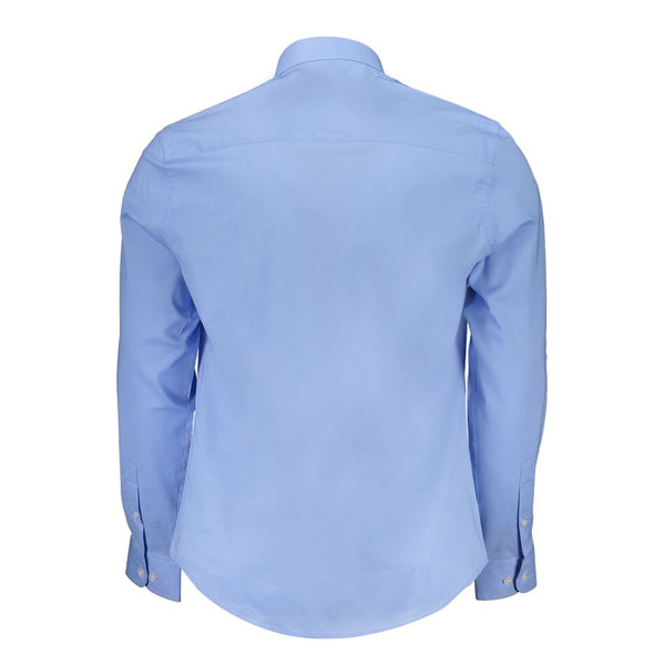 Camicia in cotone azzurro