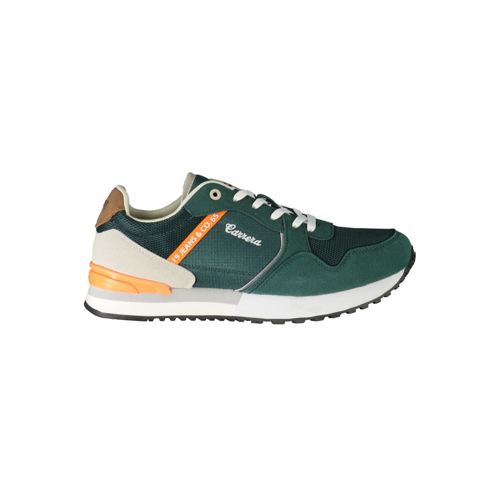 Sneaker in poliestere verde