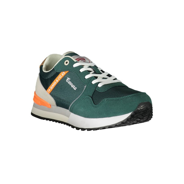 Sneaker in poliestere verde