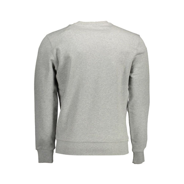 Maglione da uomo in cotone grigio