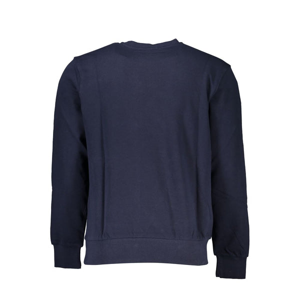 Maglione di cotone blu