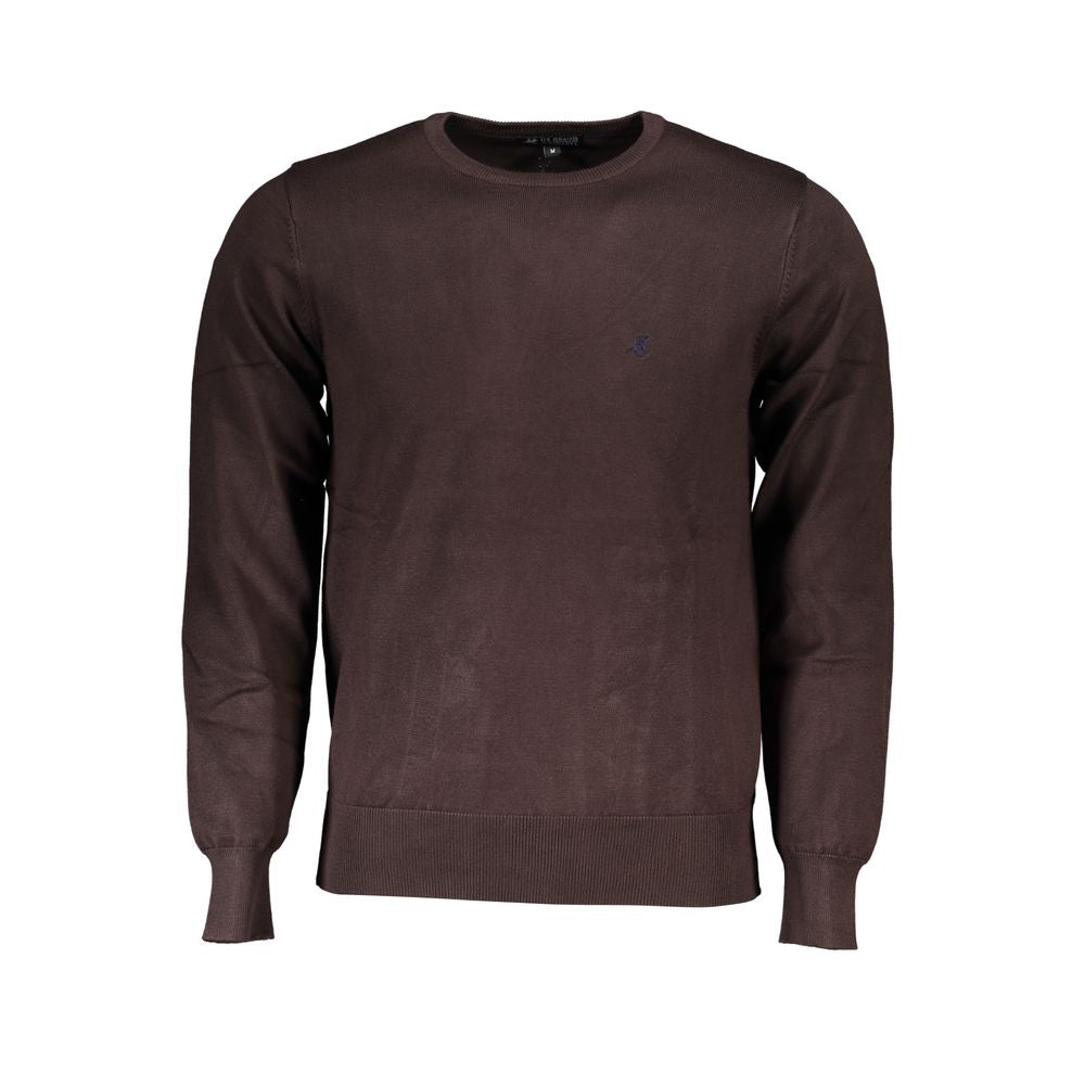 Brown Nylon Sweater