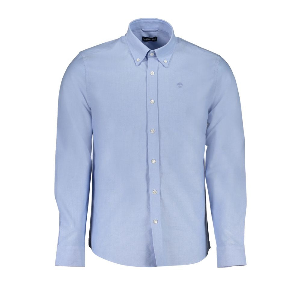 Camicia in cotone azzurro