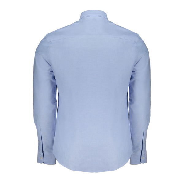 Camicia in cotone azzurro