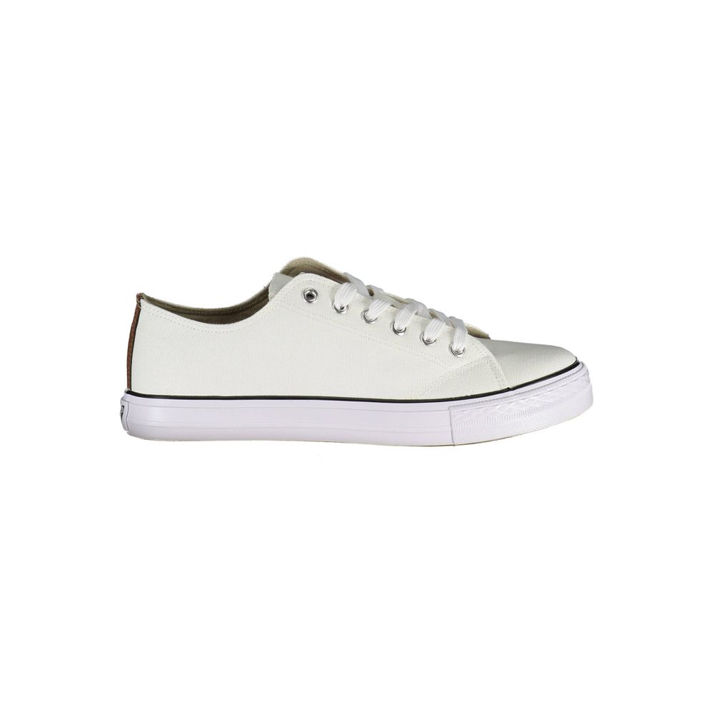 Sneaker in poliestere bianco