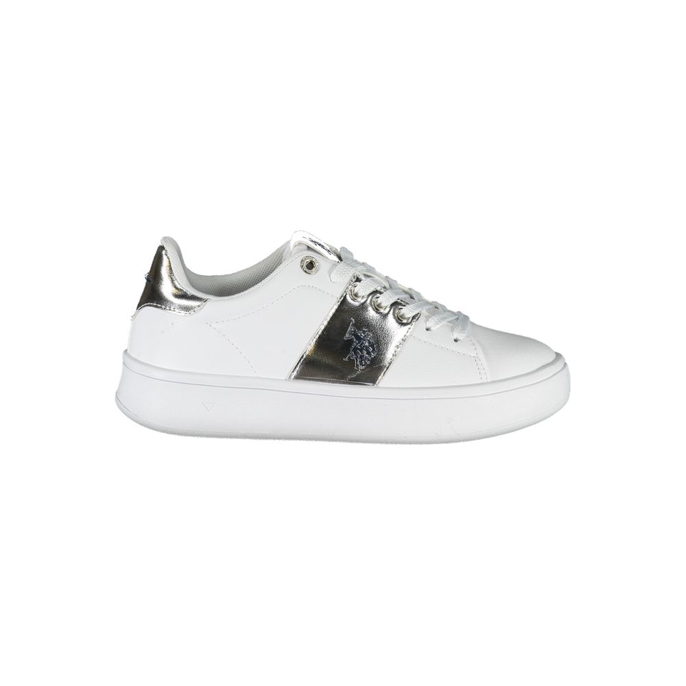 Sneaker donna in polietilene bianco