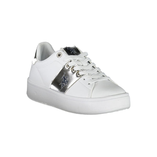 Sneaker donna in polietilene bianco