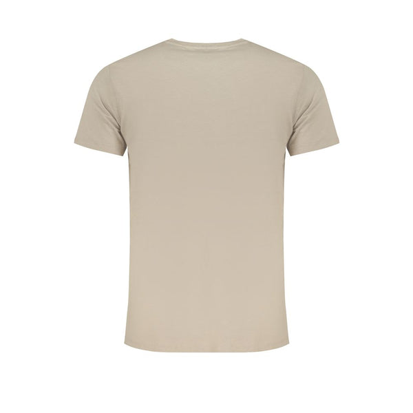 Beige Cotton T-Shirt