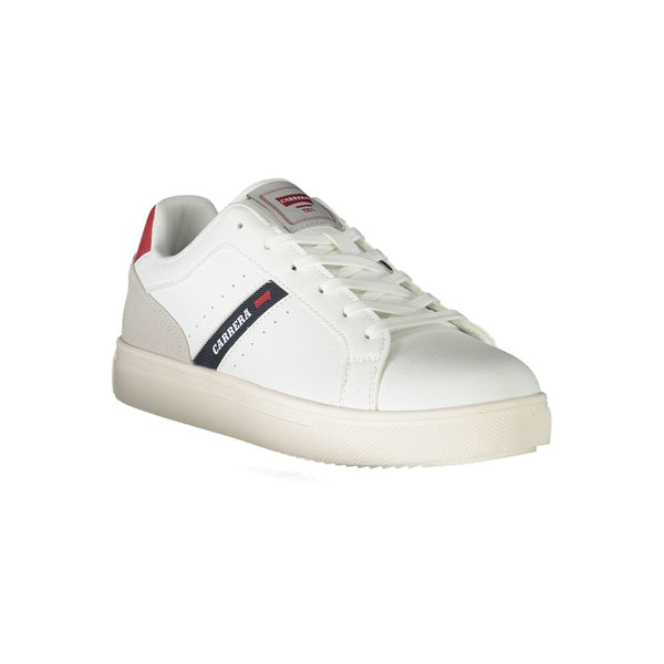 Sneaker in poliestere bianco