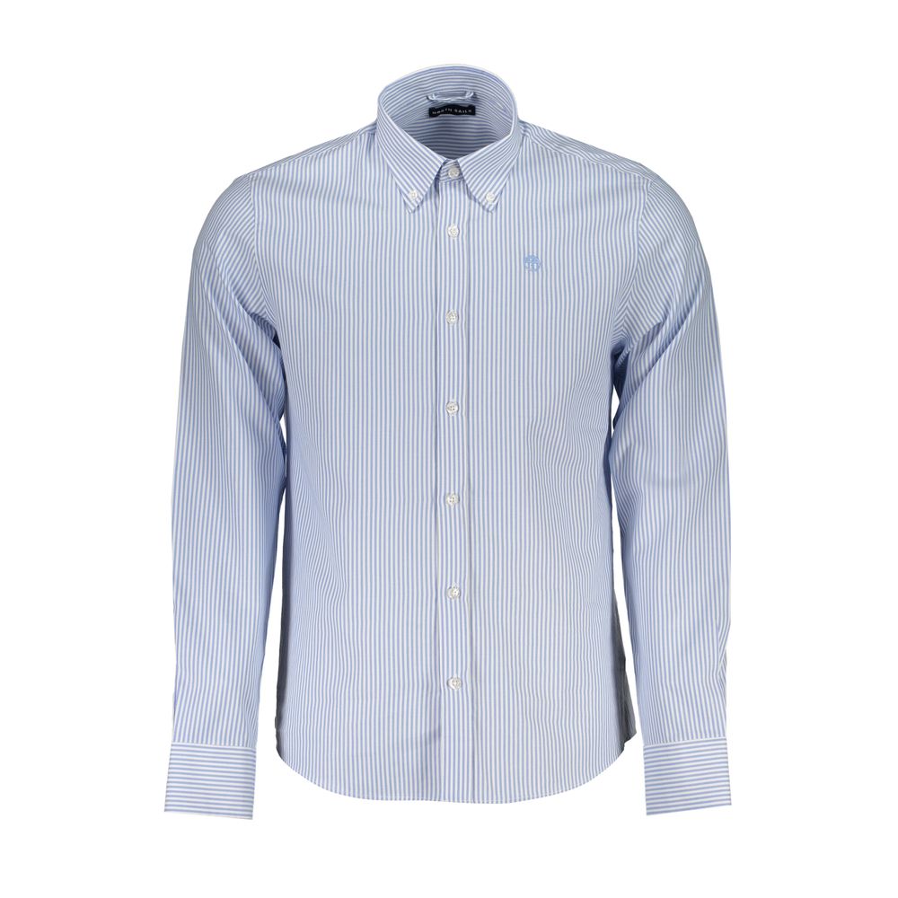 Camicia in cotone azzurro