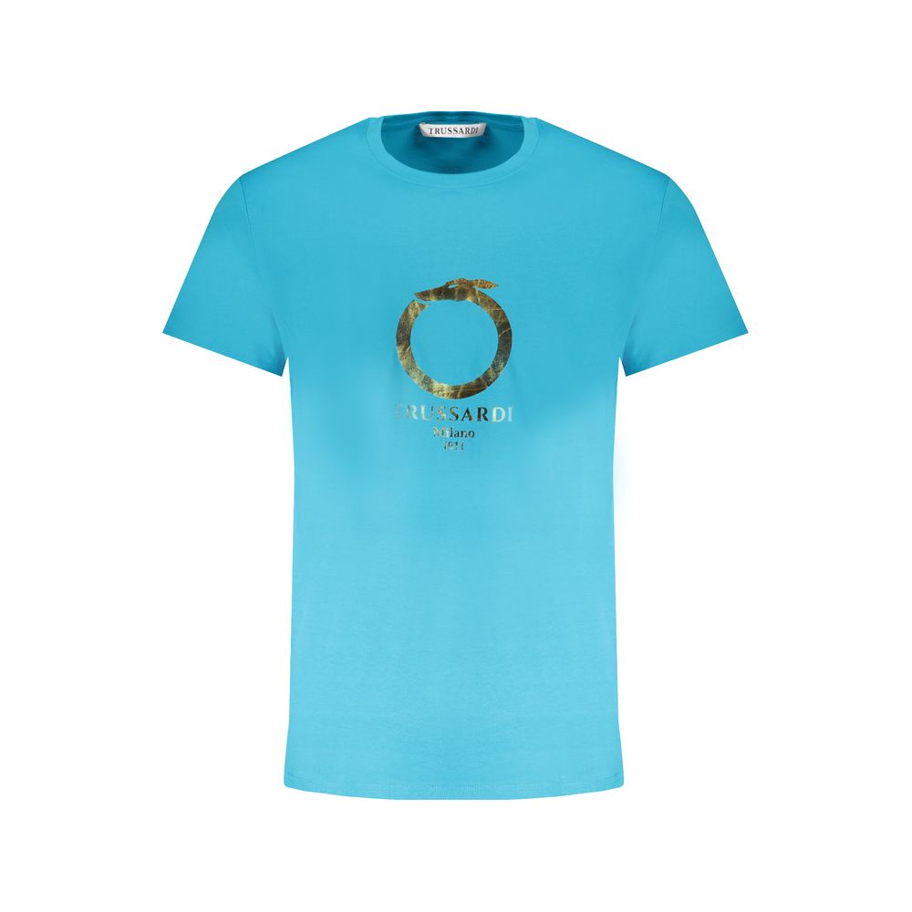 Light Blue Cotton T-Shirt