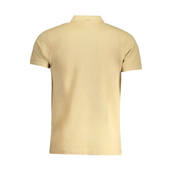 Polo in cotone beige