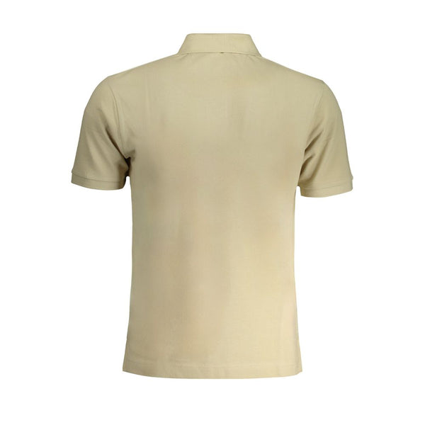 Polo in cotone beige