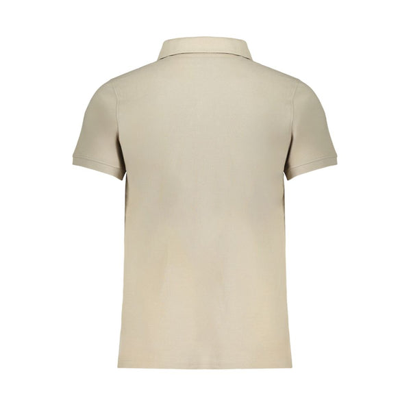 Polo in cotone beige