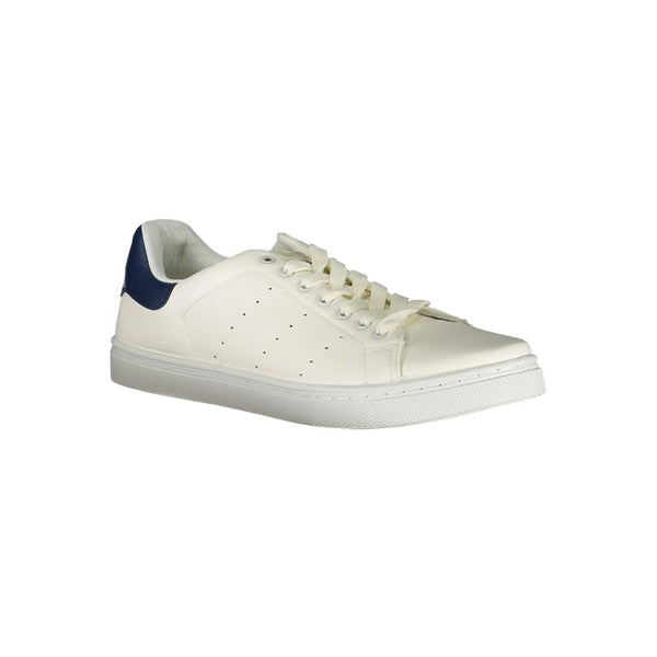 Sneaker in poliestere bianco