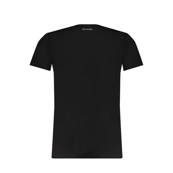 Black Cotton T-Shirt