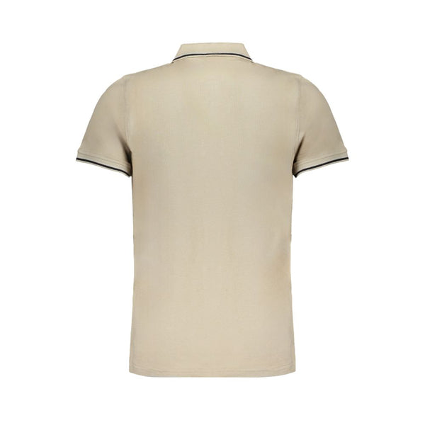 Polo in cotone beige