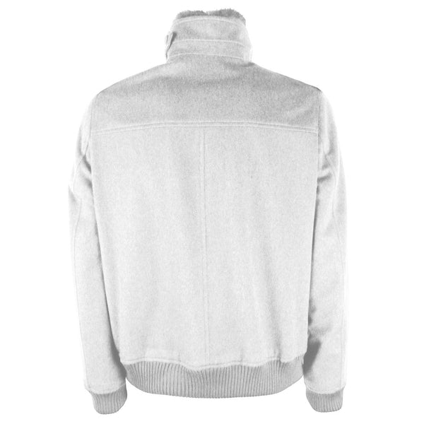 White Wool Vergine Jacket