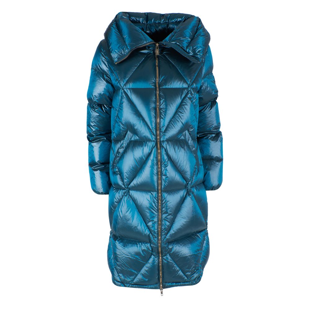 Green Polyamide Women Jacket