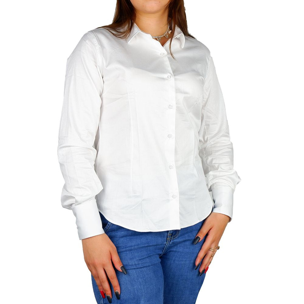 Elegant Satin Cotton Milano Shirt