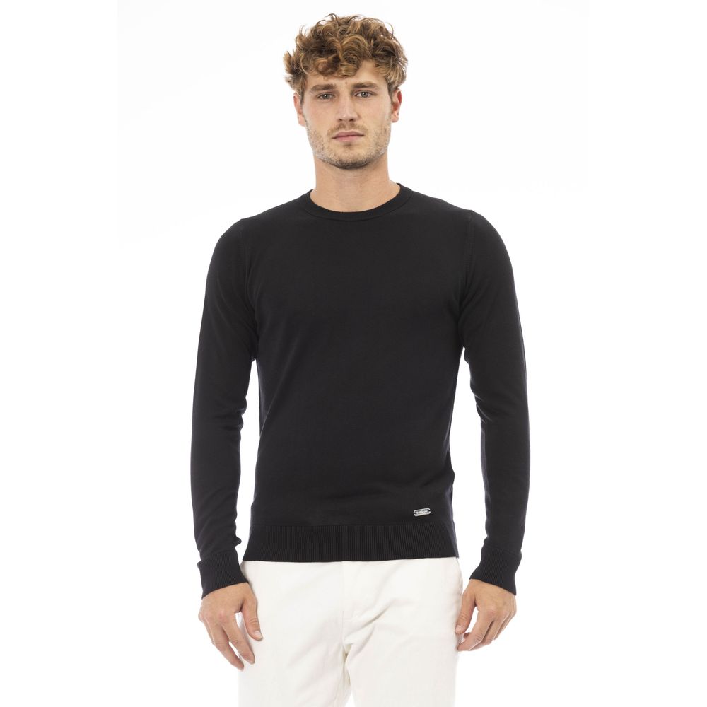 Maglione da uomo in modal nero