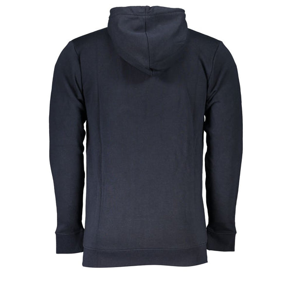 Maglione da uomo in cotone blu