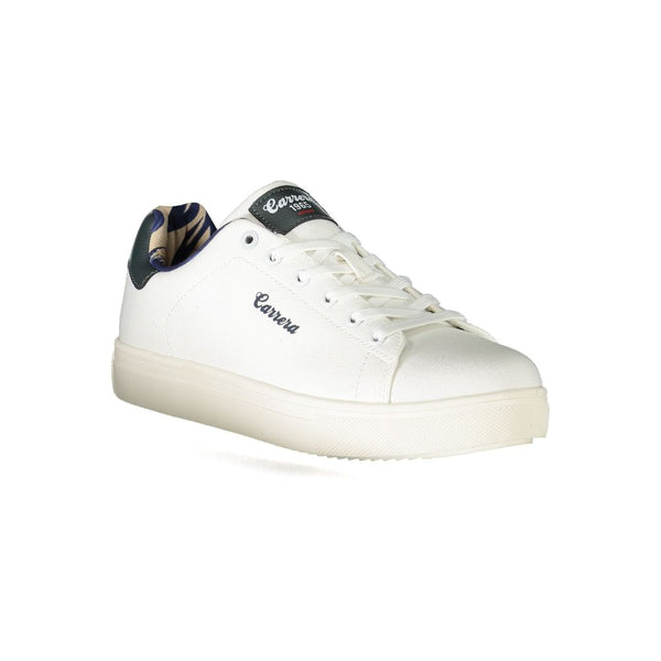 Sneaker in poliestere bianco