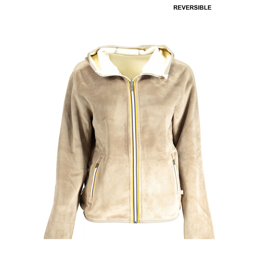 Maglione in poliestere beige