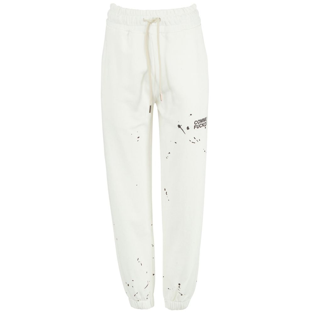 Jeans e pantaloni in cotone bianco