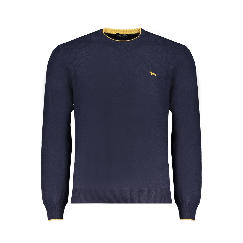 Maglione blu in cashmere