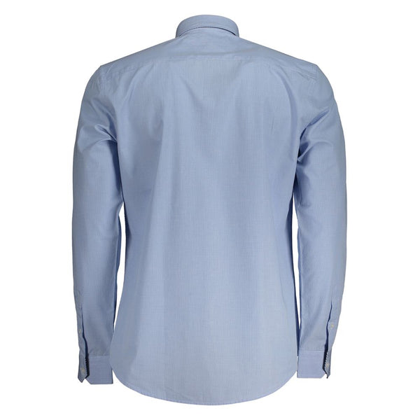 Camicia in cotone azzurro