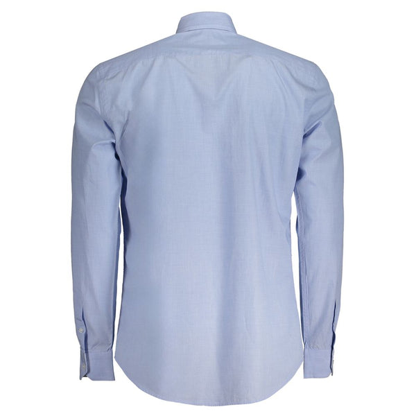 Camicia in cotone azzurro