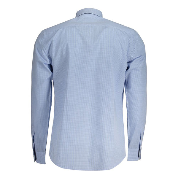 Camicia in cotone azzurro