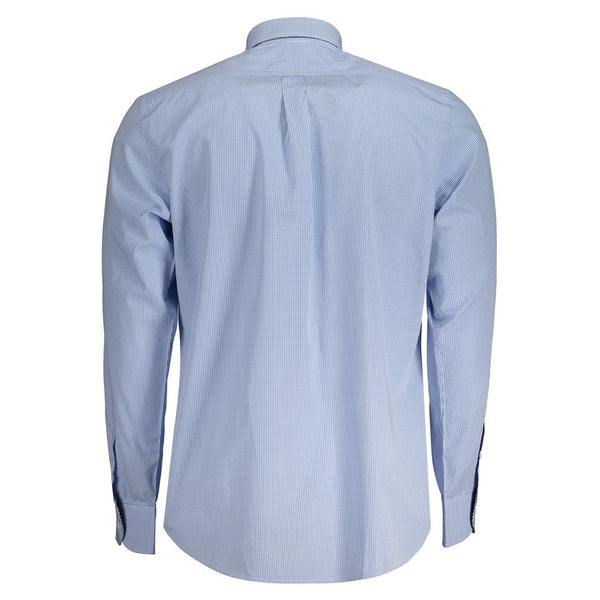 Camicia in cotone azzurro