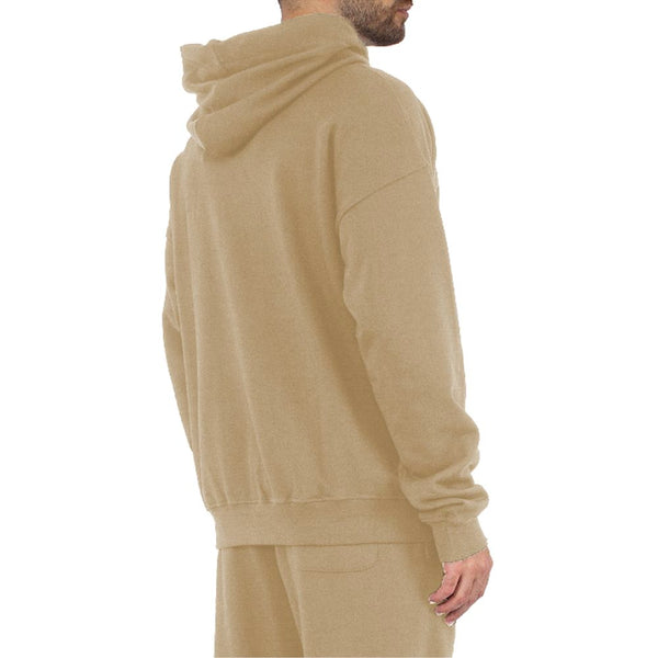 Maglione di cotone beige