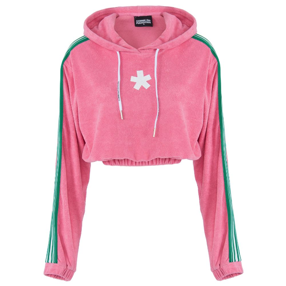 Maglione di cotone rosa