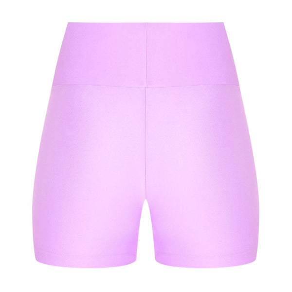 Purple Polyester Short