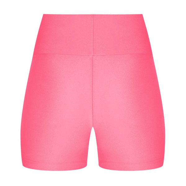 Pink Polyester Short