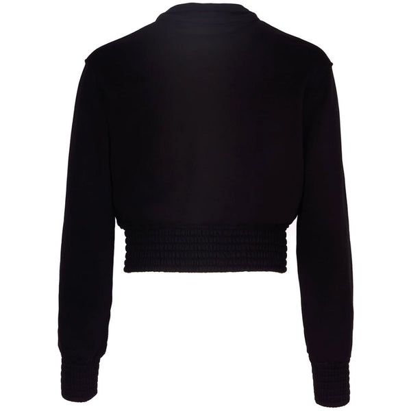 Maglione in cotone nero