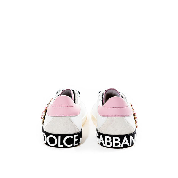 Sneaker in pelle bianca