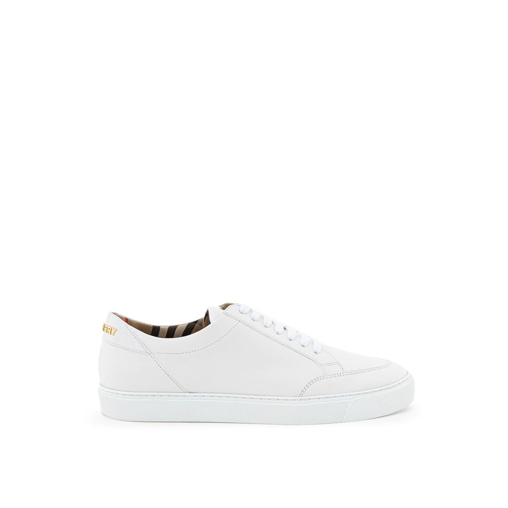 Sneaker in pelle bianca