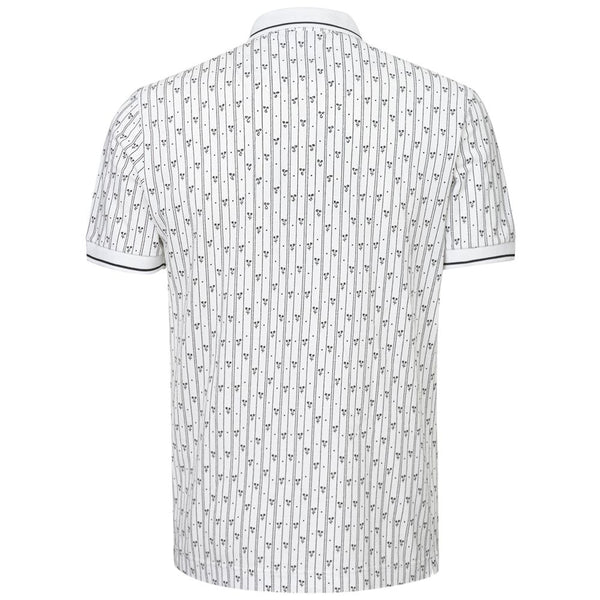 White Cotton Polo Shirt